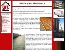 Tablet Screenshot of grcmaintenance.com